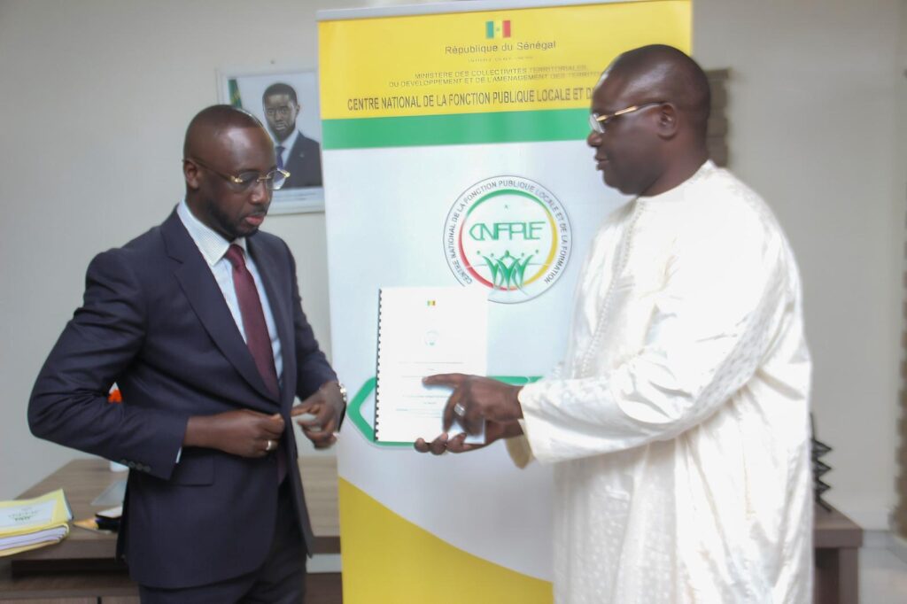 Passation de service au CNFPLF