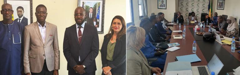 Séance de travail entre le CNFPLF et le Campus Franco-sénégalais Rose Dieng KUNTZ