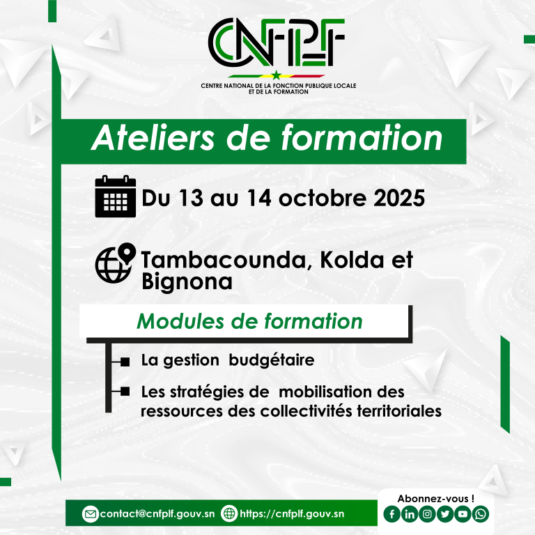 Ateliers de formation