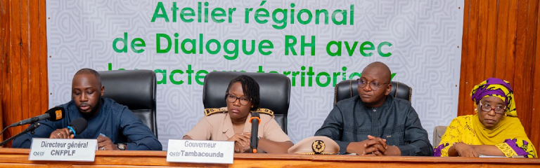 Atelier régional de dialogue RH avec les acteurs territoriaux : Étape de Tambacounda
