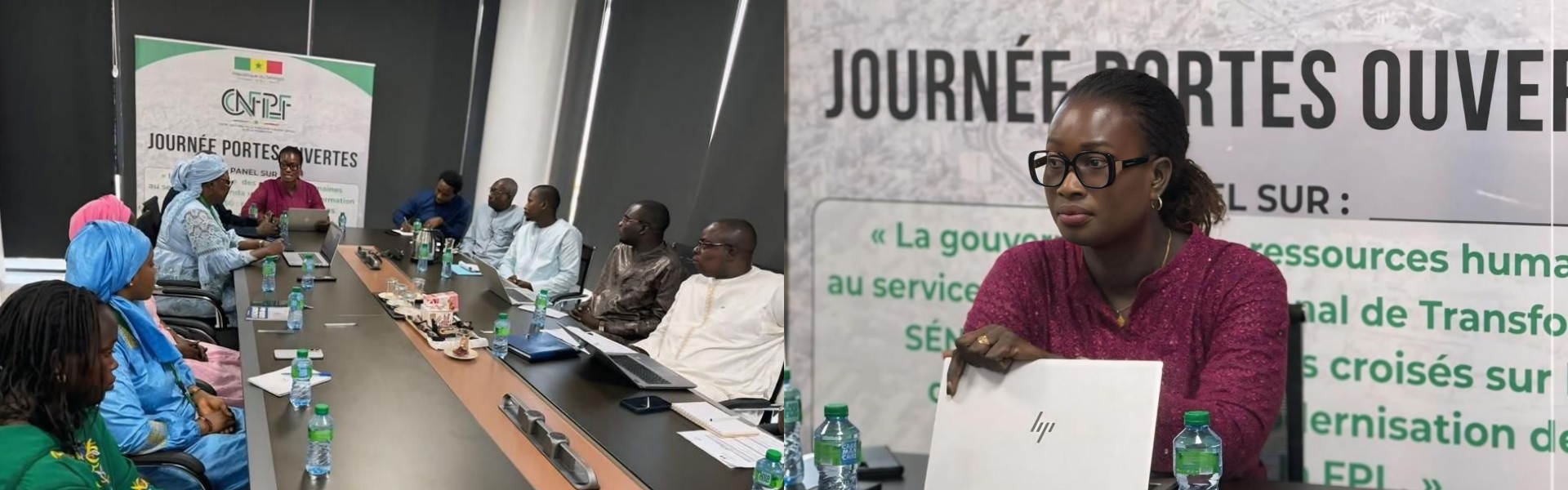 La Directrice générale entame une série de rencontres avec les différents services du CNFPLF