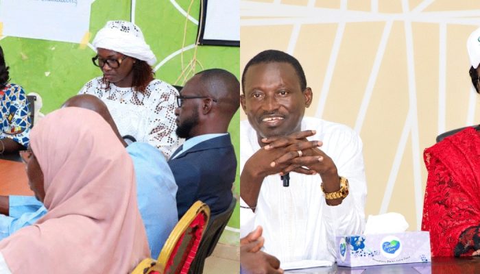 Visite de proximité de la Directrice générale du CNFPLF à Nyassia et Coubalan